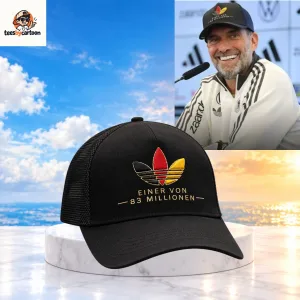 Jurgen Klopp Germany Einer Von 83 Millionen Trucker Cap 3 Jurgen Klopp Germany Einer Von 83 Millionen Trucker Cap