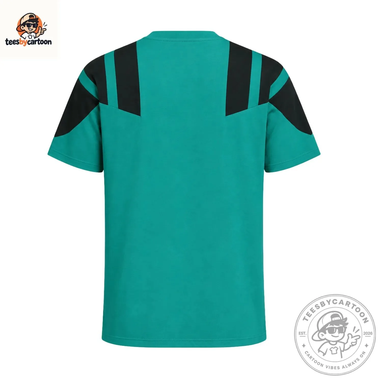 Liverpool FC EQT Black & Teal Green T-Shirt 6 Liverpool FC EQT Black & Teal Green T-Shirt