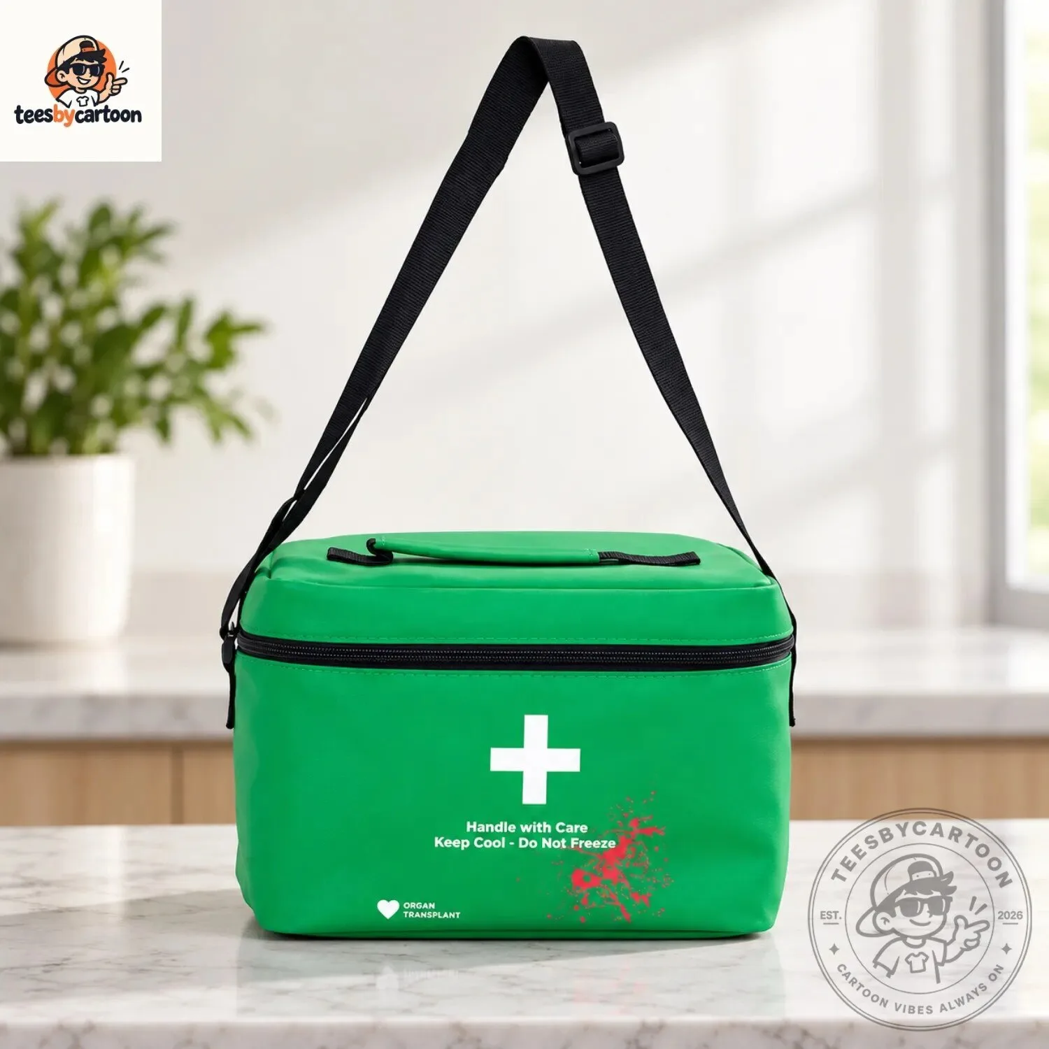Resident Evil x Organ Transplant Green Medical Cooler Popcorn Bag 6 Resident Evil x Organ Transplant Green Medical Cooler Popcorn Bag