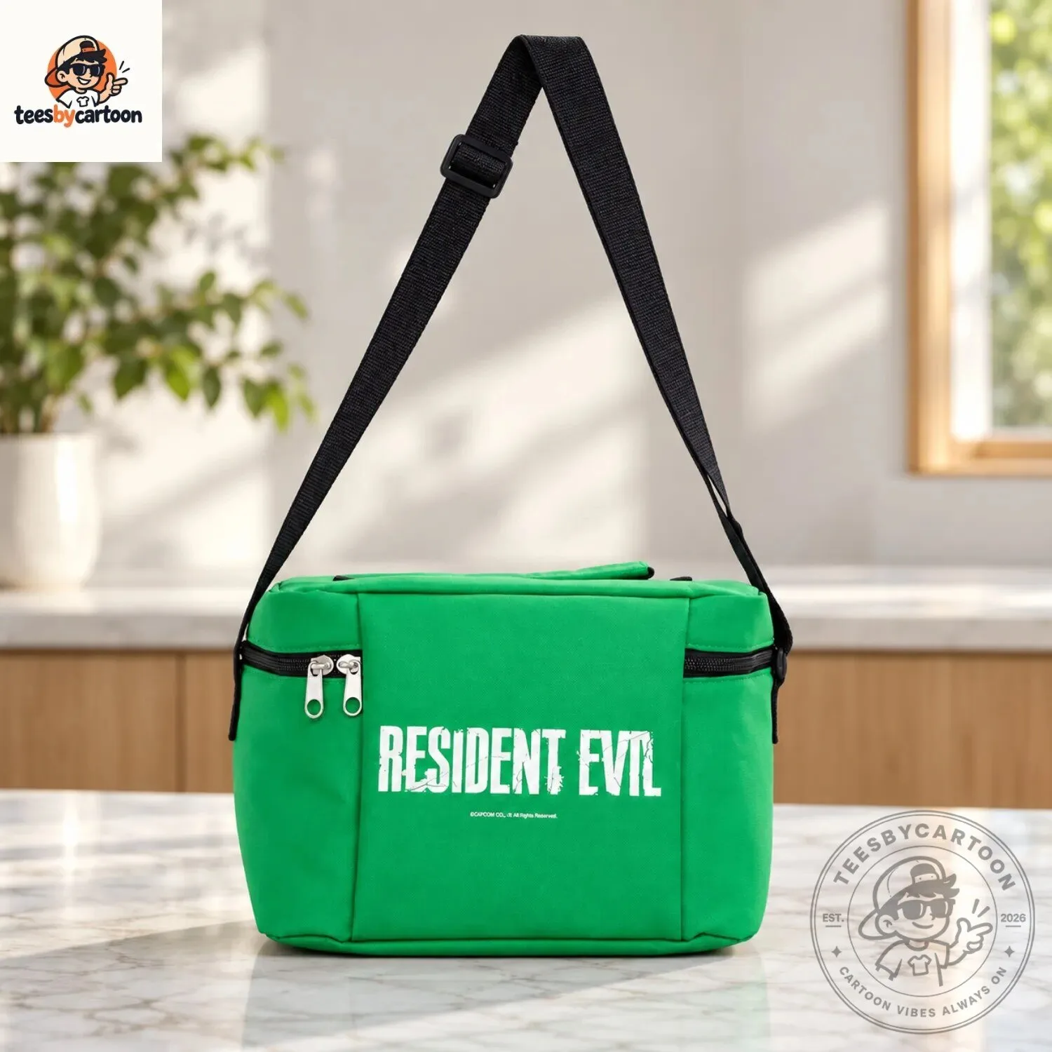 Resident Evil x Organ Transplant Green Medical Cooler Popcorn Bag 7 Resident Evil x Organ Transplant Green Medical Cooler Popcorn Bag