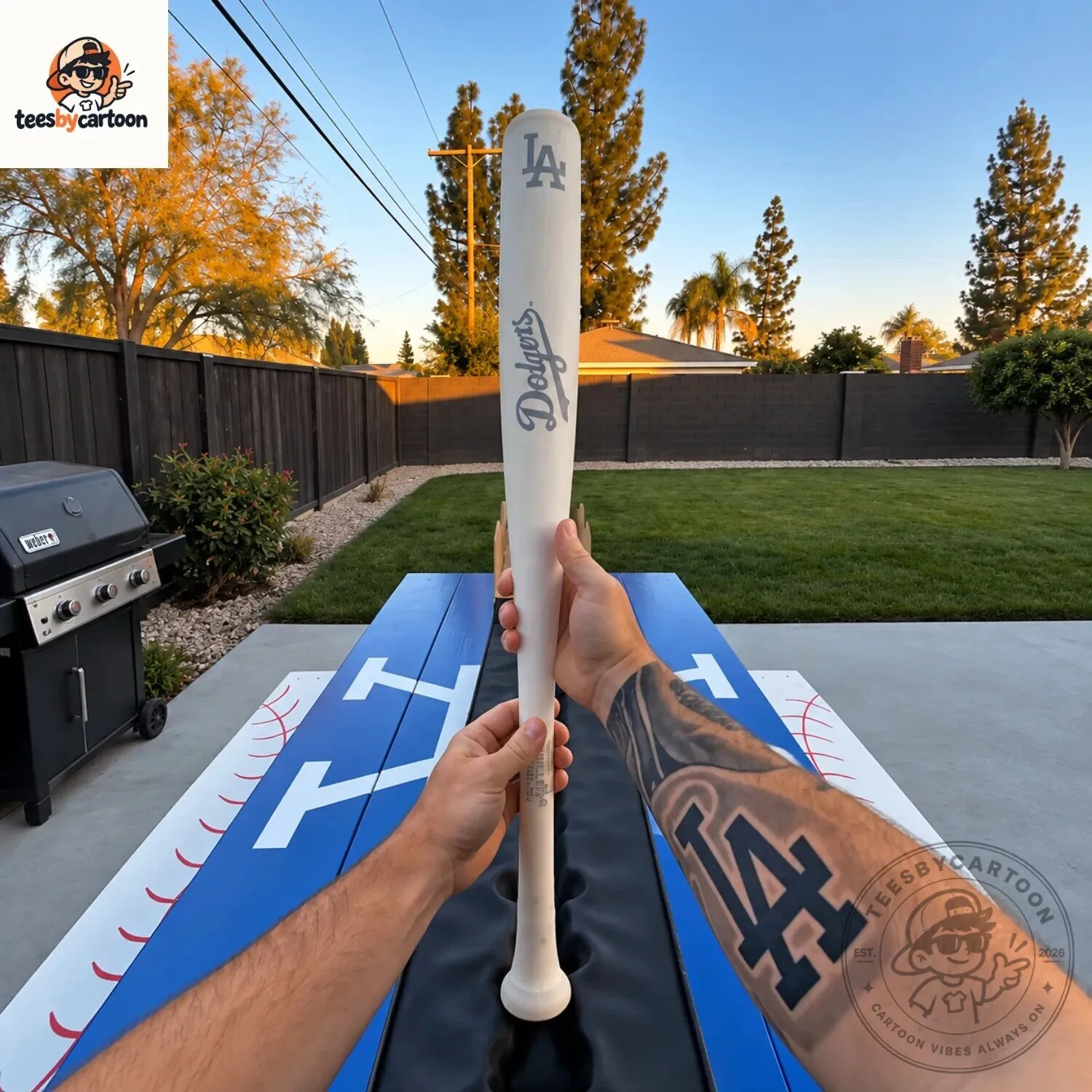 Los Angeles Dodgers Light Up Baseball Bat Neon Sign 5 Los Angeles Dodgers Light Up Baseball Bat Neon Sign