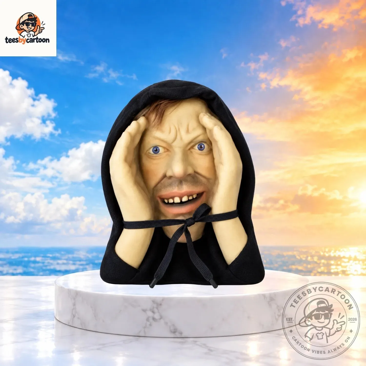 Scary Monster Ghoul Prank Car Decoration