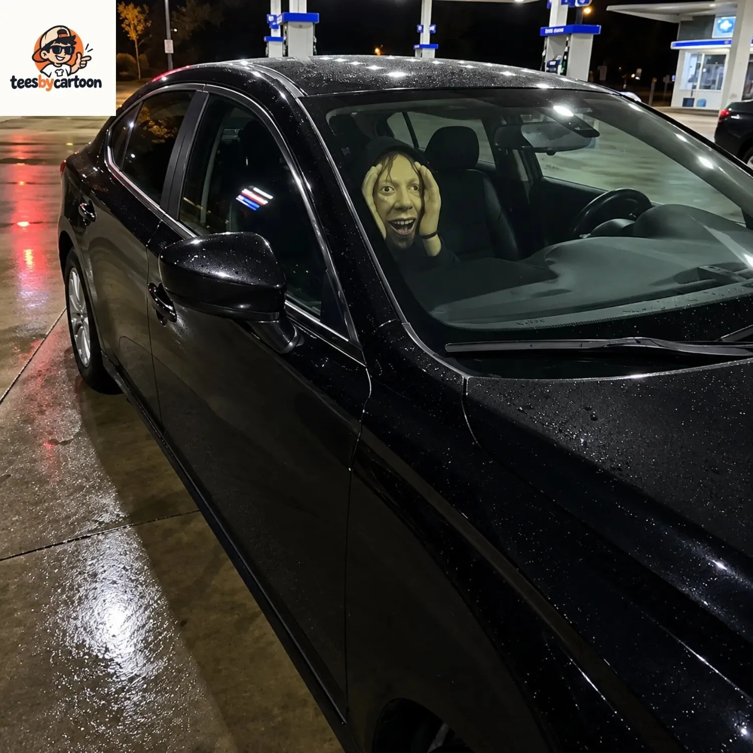 Scary Monster Ghoul Prank Car Decoration 5 Scary Monster Ghoul Prank Car Decoration