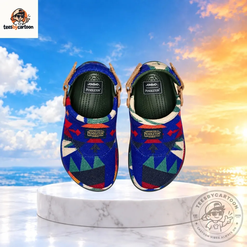 Pendleton x Crocs Tucson Southwestern Aztec Pattern Wool Clog Pendleton x Crocs Tucson Southwestern Aztec Pattern Wool Clog