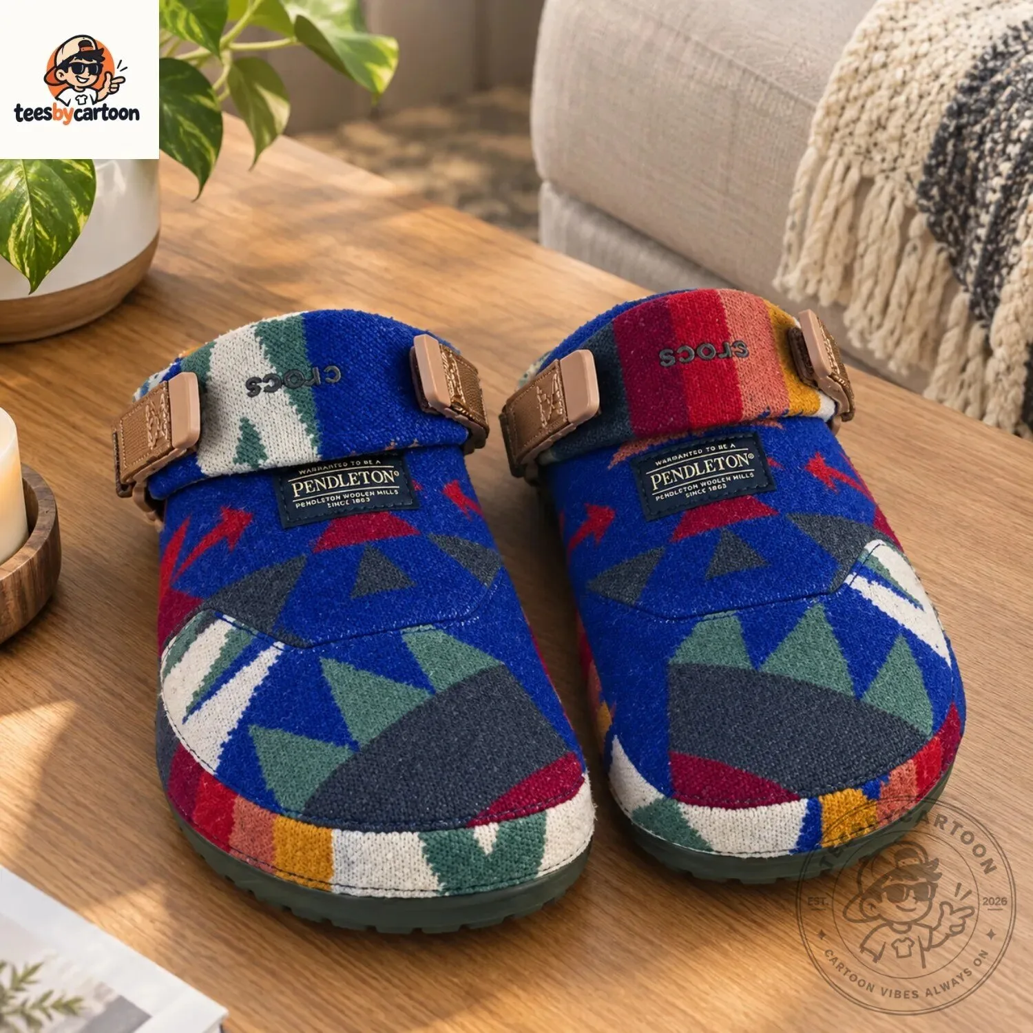Pendleton x Crocs Tucson Southwestern Aztec Pattern Wool Clog 4 Pendleton x Crocs Tucson Southwestern Aztec Pattern Wool Clog