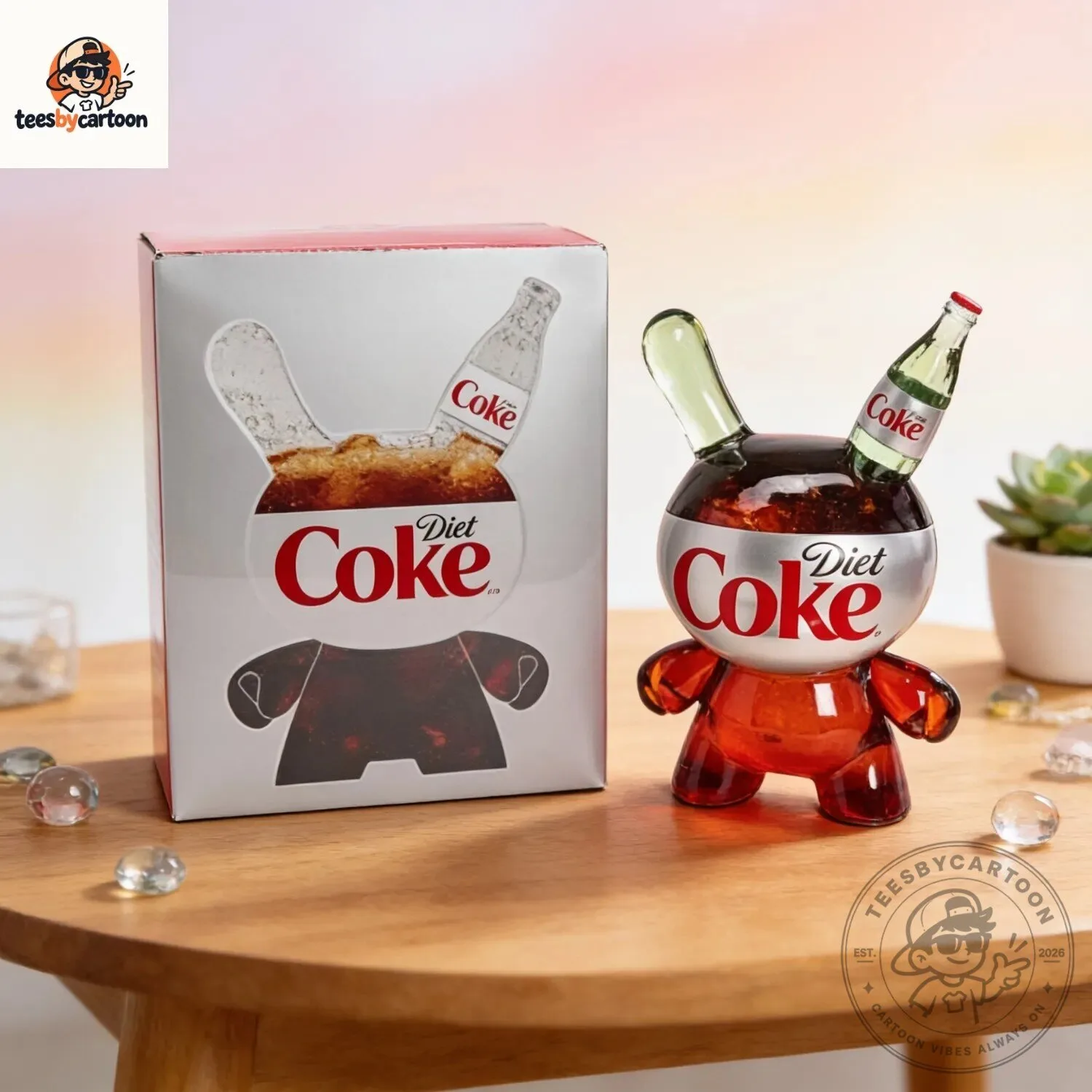Diet Coke Resin Dunny Art Figure 5 Diet Coke Resin Dunny Art Figure