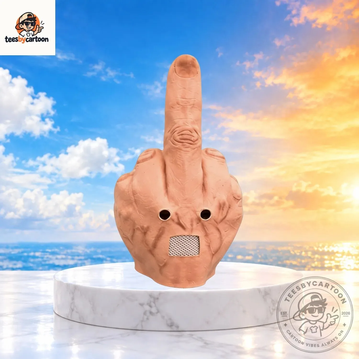 Funny Middle Finger Mask 3 Funny Middle Finger Mask