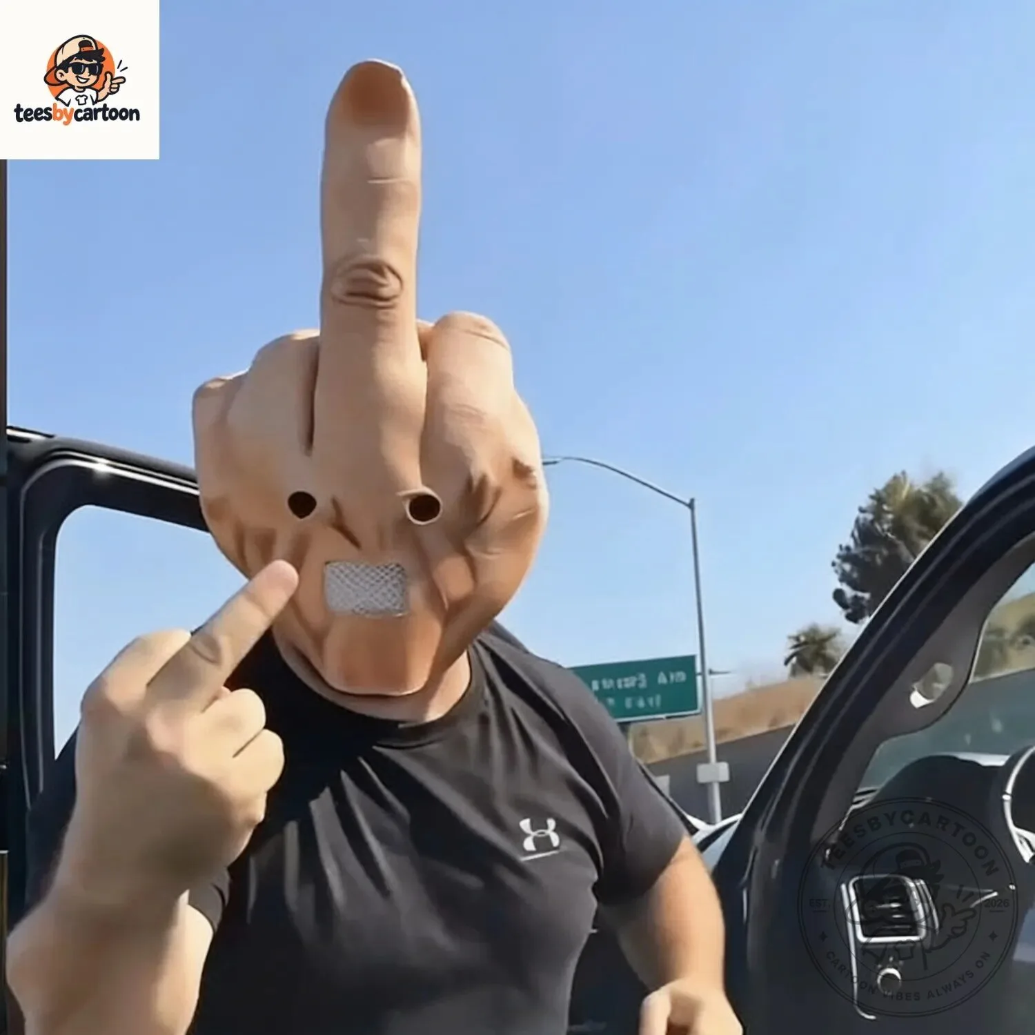 Funny Middle Finger Mask 5 Funny Middle Finger Mask