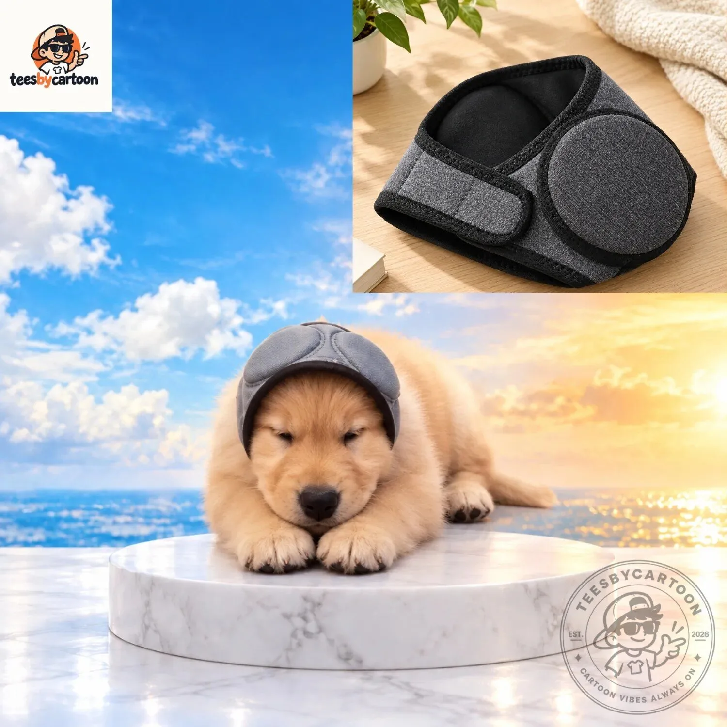 Anti-Anxiety Dog Ear Muffs 2 Anti-Anxiety Dog Ear Muffs