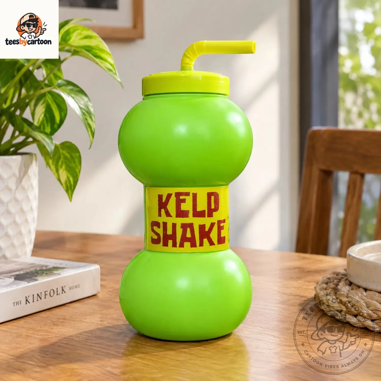 SpongeBob SquarePants Kelp Shake Water Bottle 3 SpongeBob SquarePants Kelp Shake Water Bottle