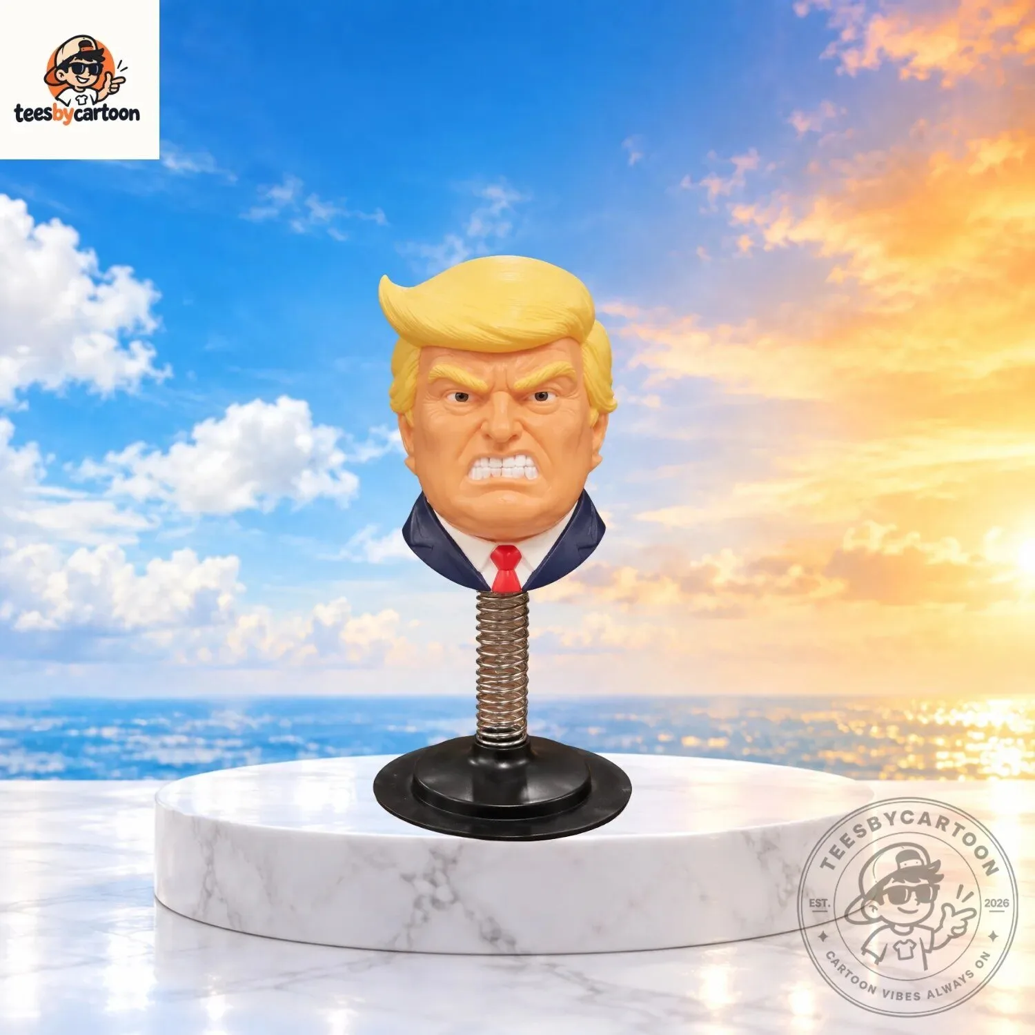 Funny Trump Bobblehead Stress Relief Toy