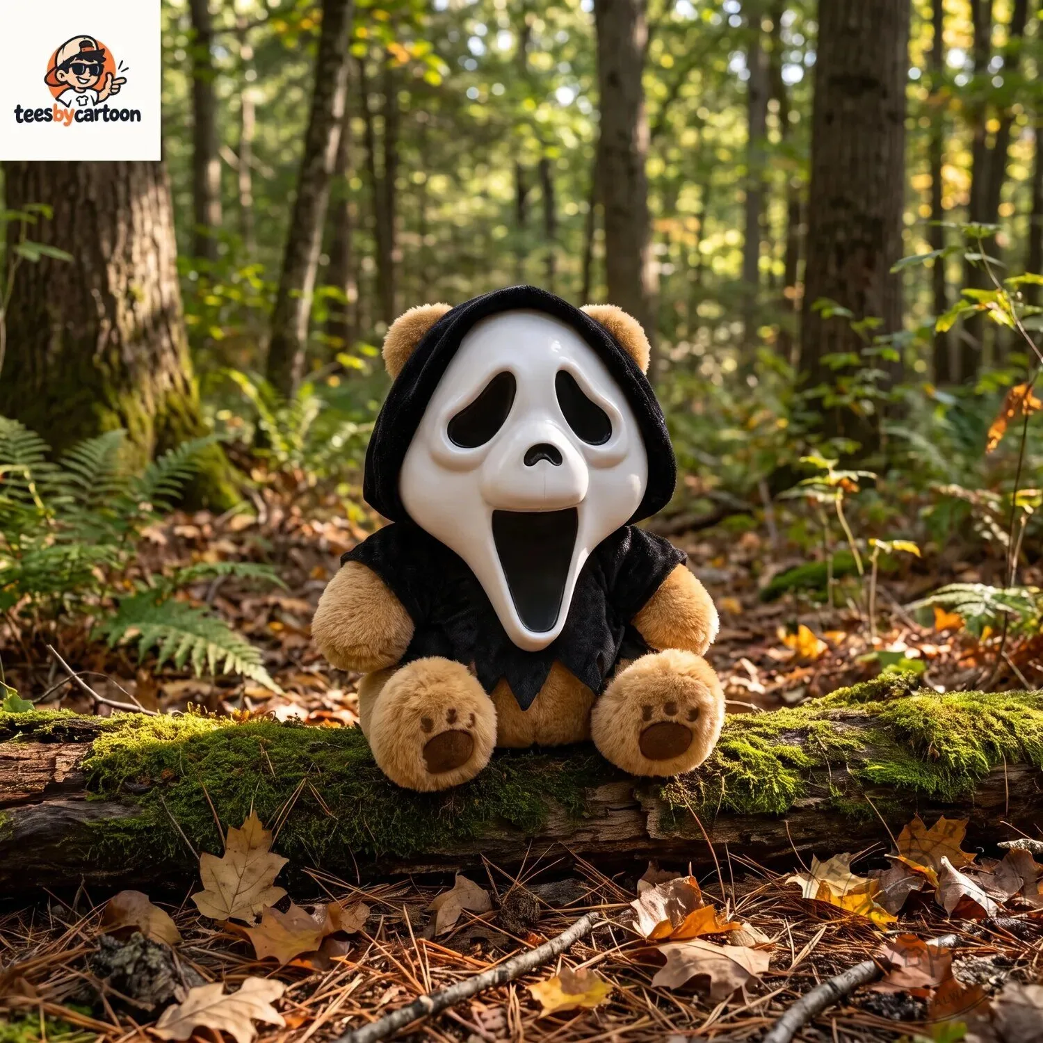 Cute Ghost Face Teddy Bear Plush 5 Cute Ghost Face Teddy Bear Plush