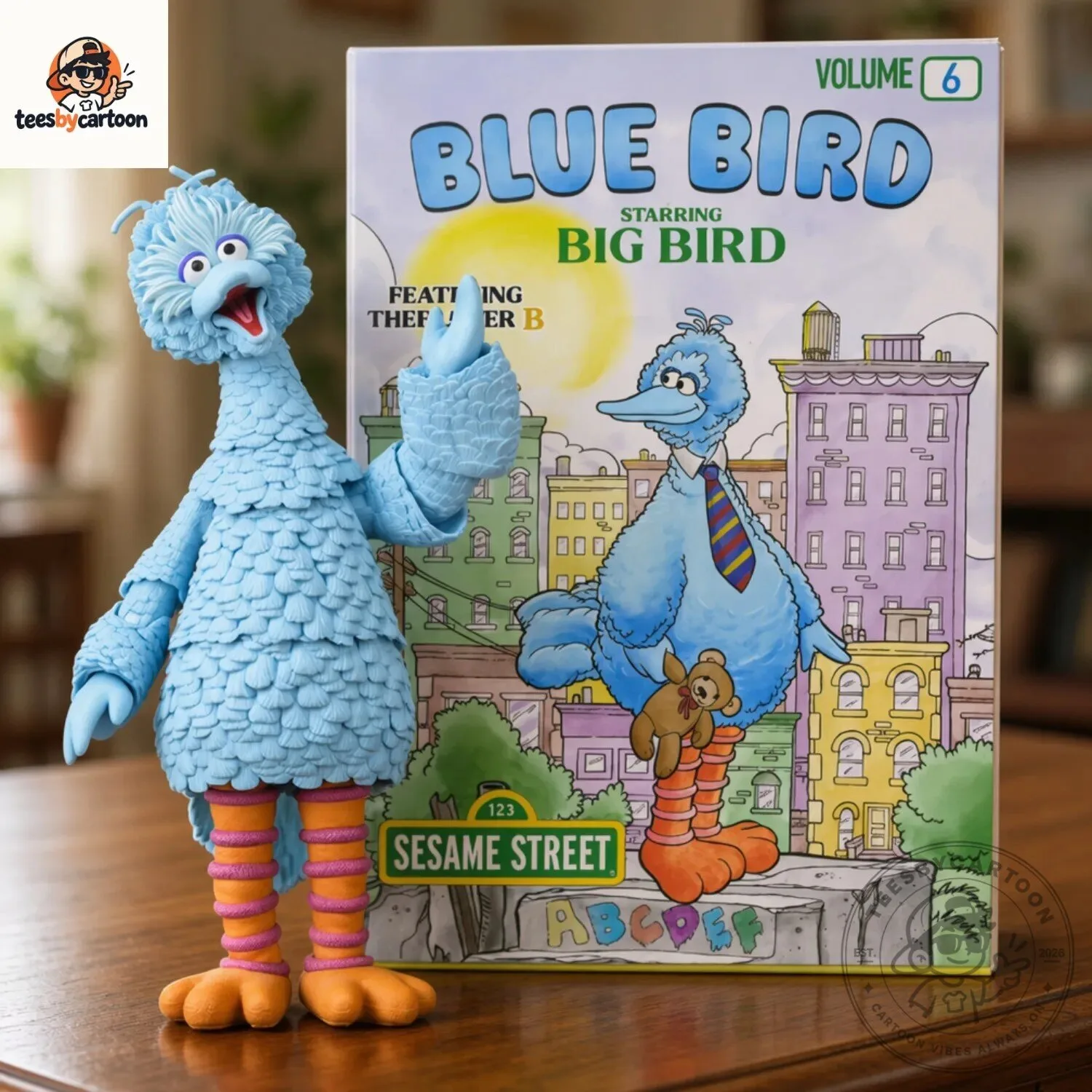Sesame Street Ultimate Blue Big Bird Action Figure Collectible Toy 3 Sesame Street Ultimate Blue Big Bird Action Figure Collectible Toy
