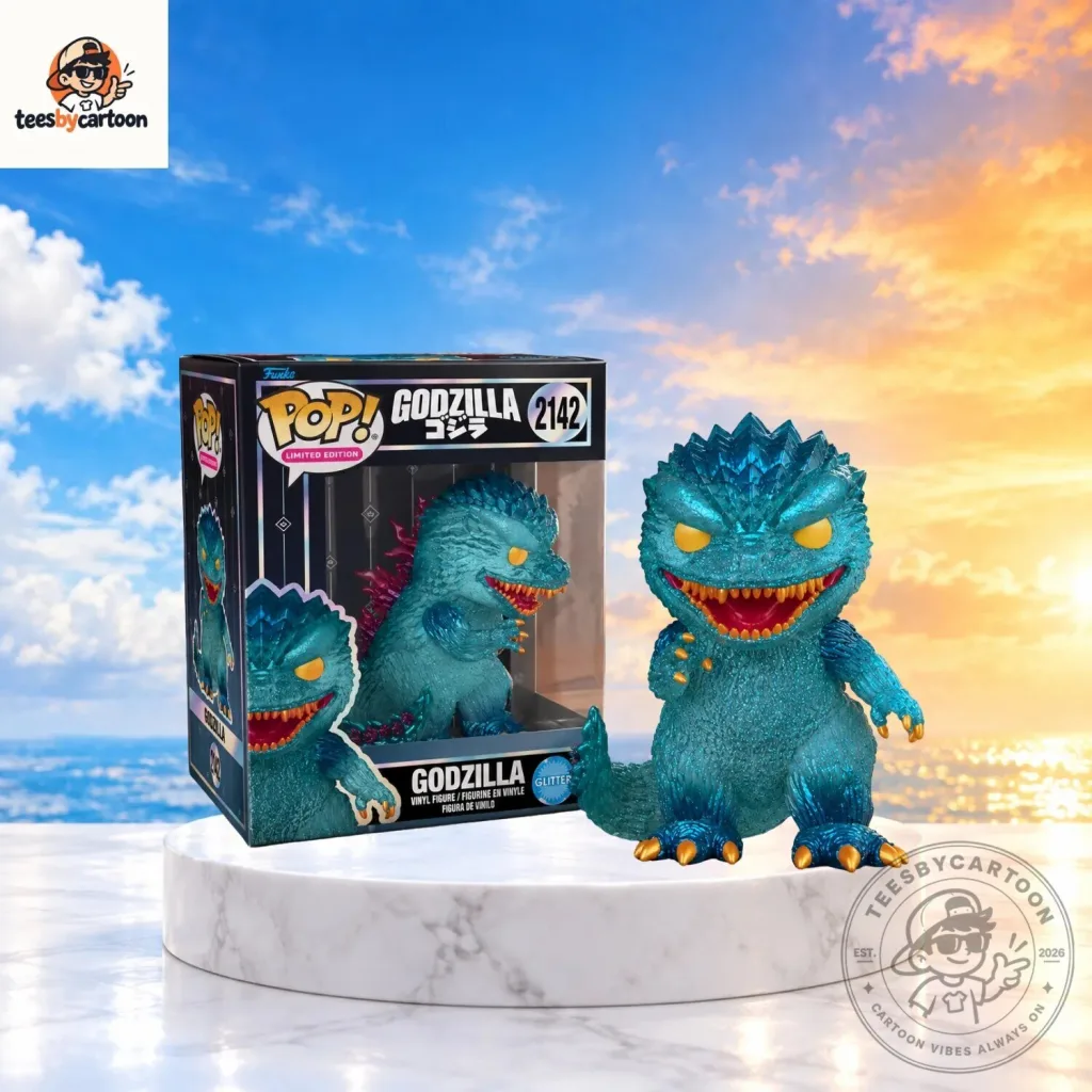 Godzilla Funko Pop Limited Edition Glitter Figure Godzilla Funko Pop Limited Edition Glitter Figure