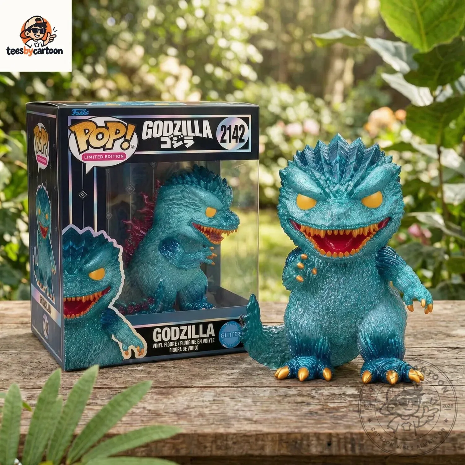 Godzilla Funko Pop Limited Edition Glitter Figure 7 Godzilla Funko Pop Limited Edition Glitter Figure