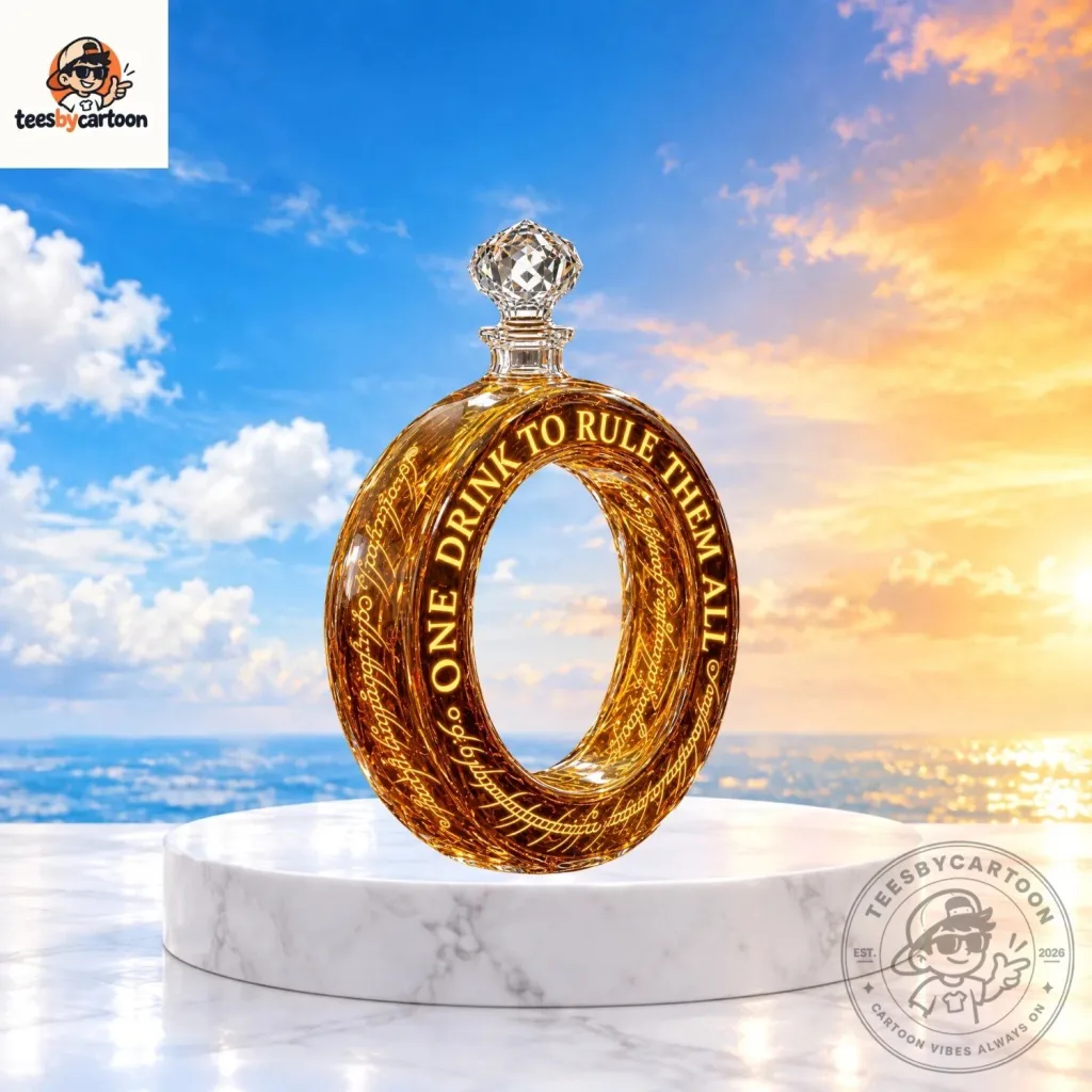 The Lord of the Rings Inspired One Ring Decanter The Lord of the Rings Inspired One Ring Decanter
