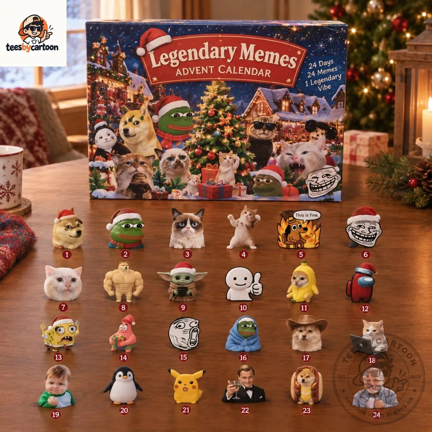 Legendary Memes Advent Calendar 3 Legendary Memes Advent Calendar