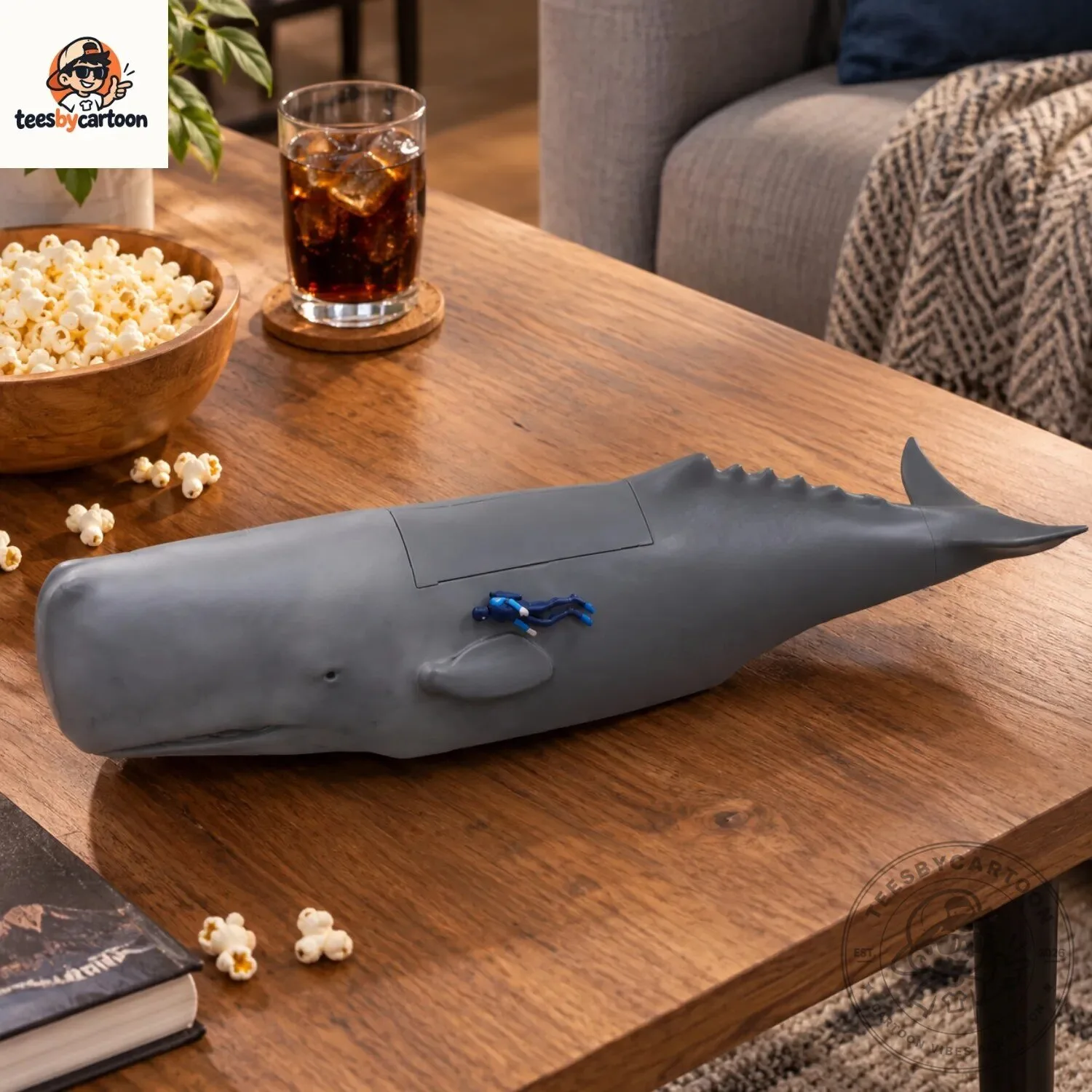 Whalefall Movie Official Sperm Whale Popcorn Bucket 4 Whalefall Movie Official Sperm Whale Popcorn Bucket