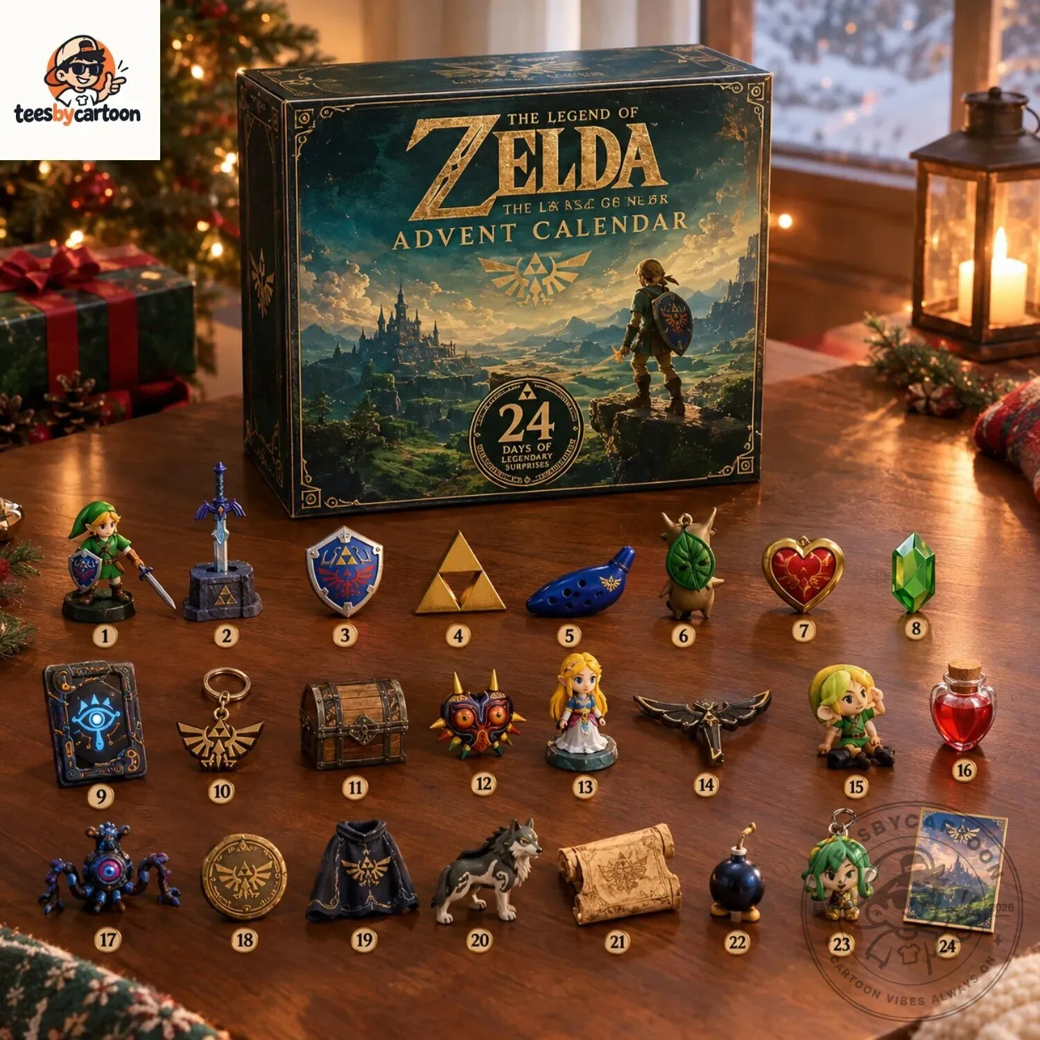 The Legend of Zelda Advent Calendar 24 Days 3 The Legend of Zelda Advent Calendar 24 Days
