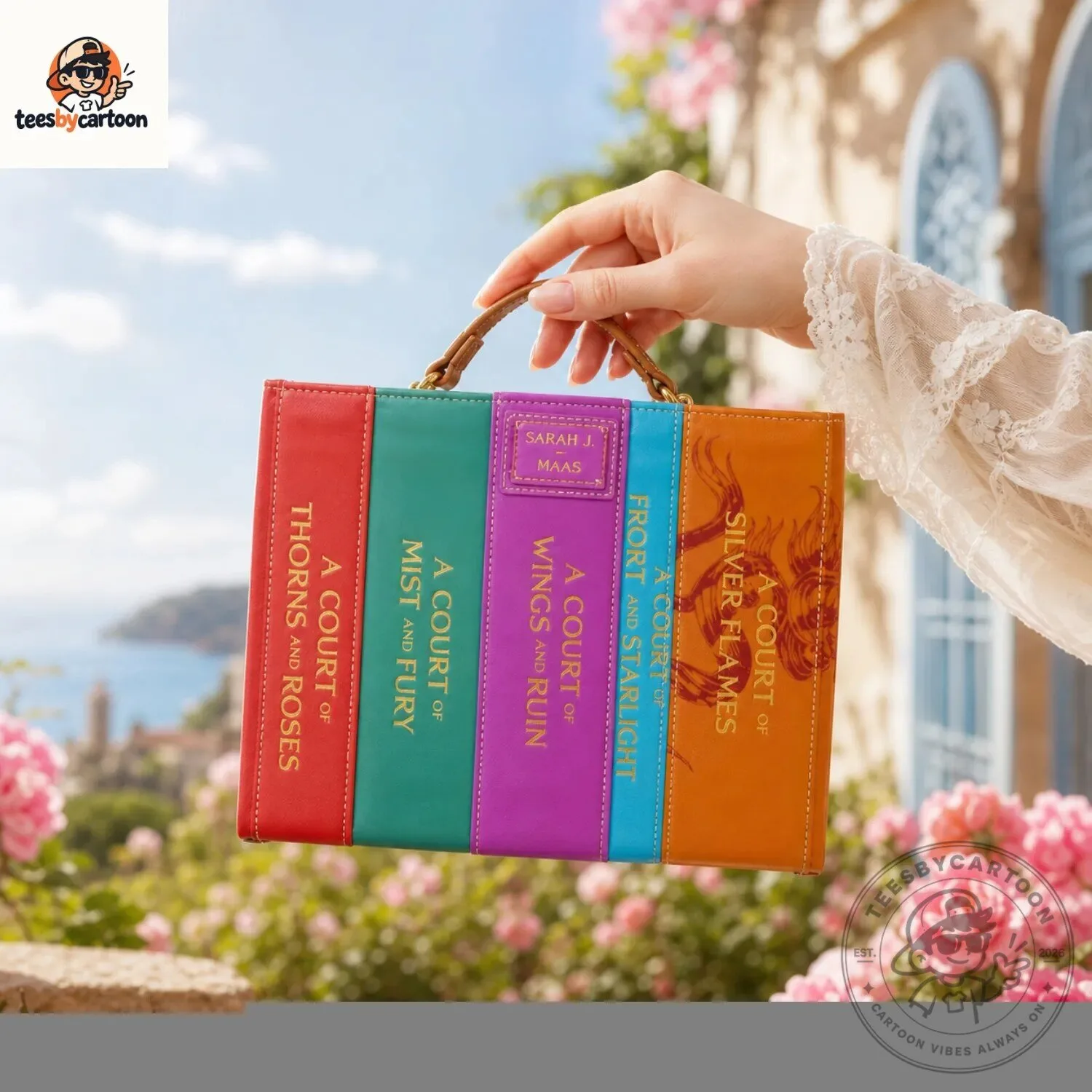 A Court of Thorns and Roses Bookish Handbag 5 A Court of Thorns and Roses Bookish Handbag