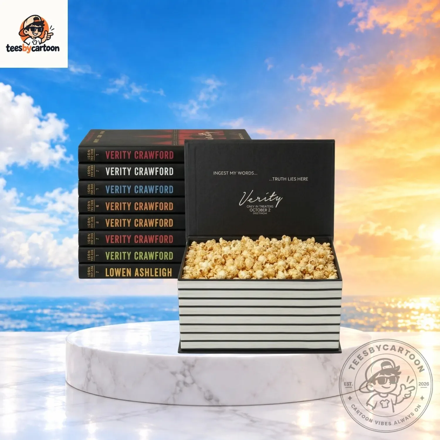 Colleen Hoover Verity Movie Popcorn Bucket