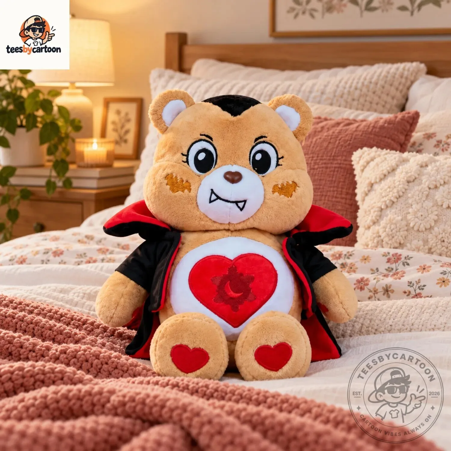 Care Bears x Universal Monsters Dracula Plush Toy 6 Care Bears x Universal Monsters Dracula Plush Toy