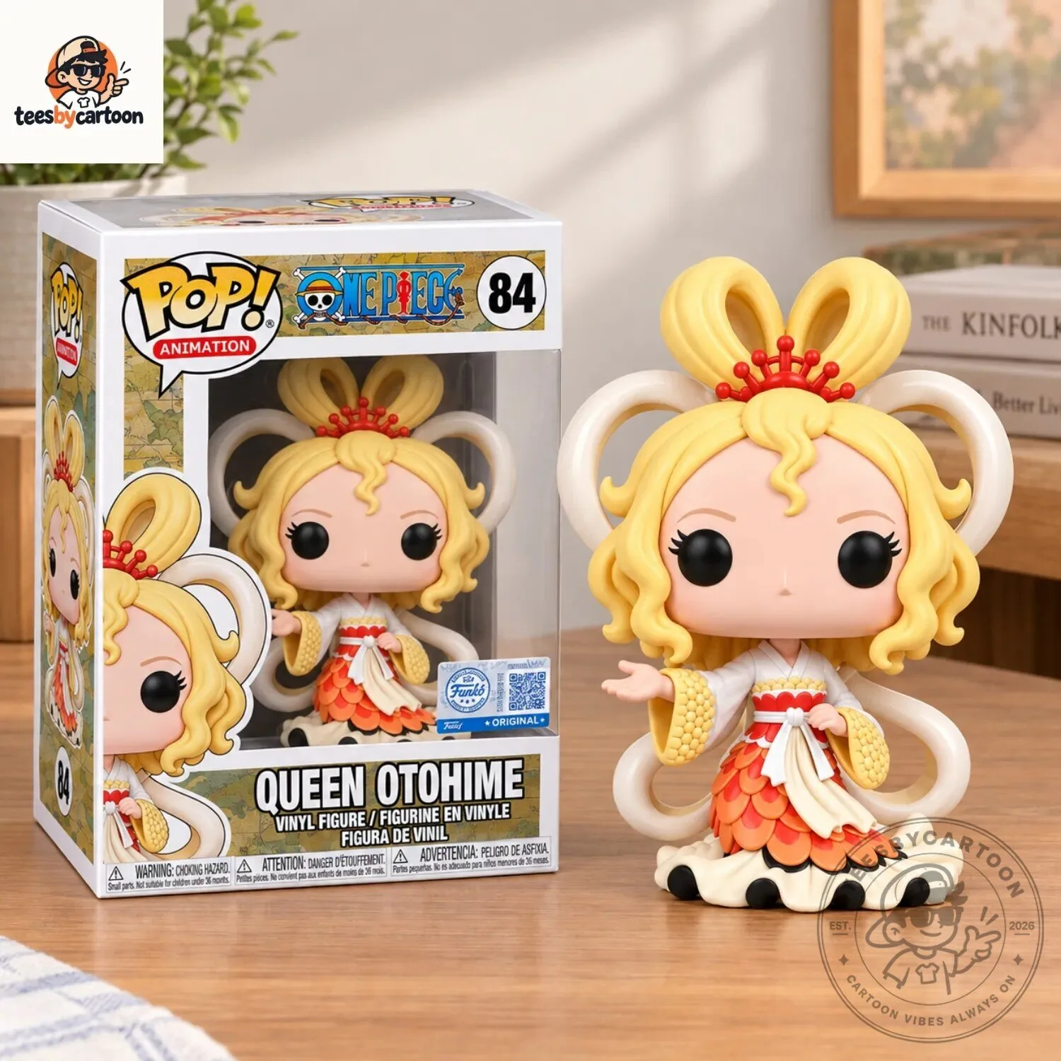 Funko Pop One Piece Queen Otohime Vinyl Figure 5 Funko Pop One Piece Queen Otohime Vinyl Figure