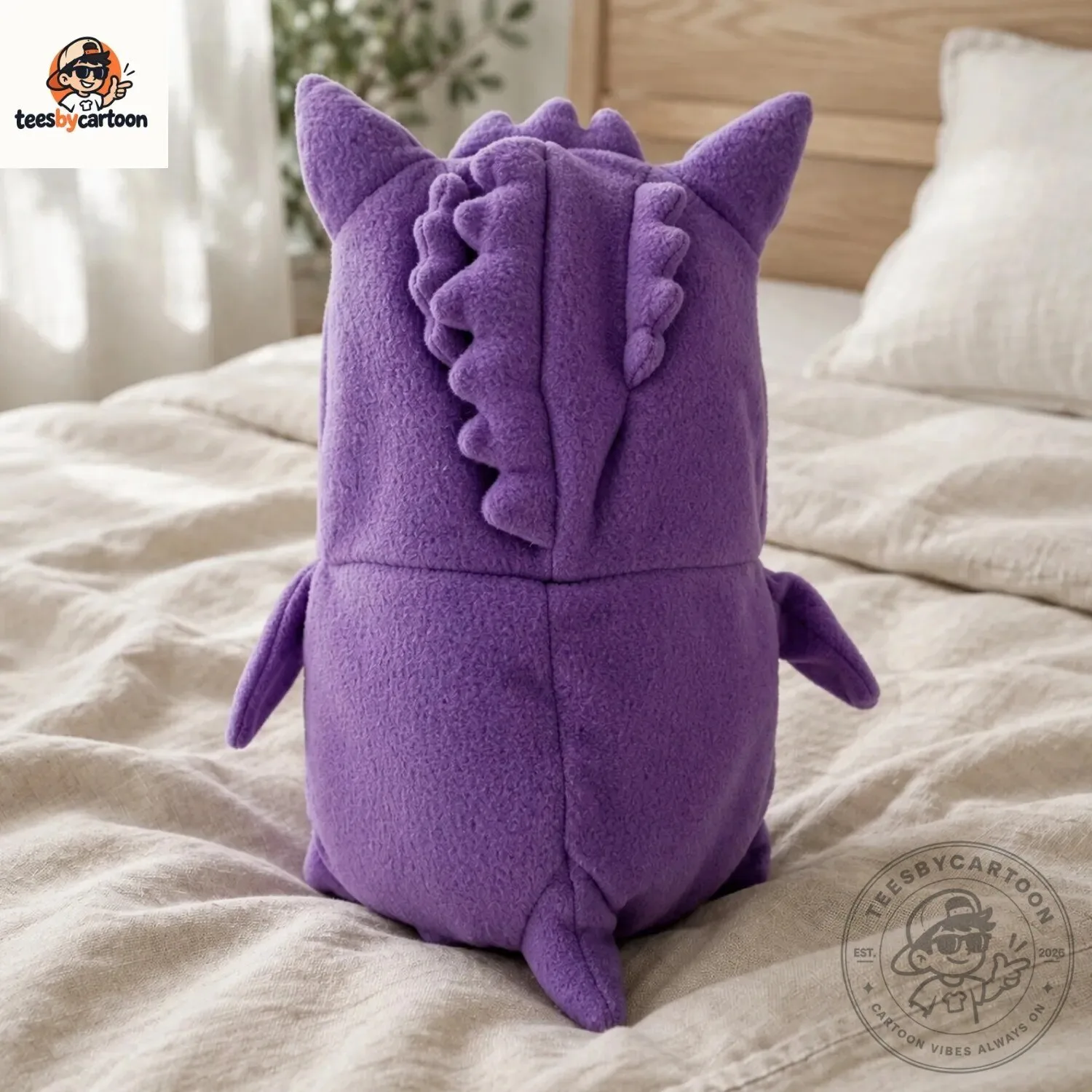 Cute 2 in 1 Pikachu Cosplay Gengar Plush Toy 7 Cute 2-in-1 Pikachu Cosplay Gengar Plush Toy
