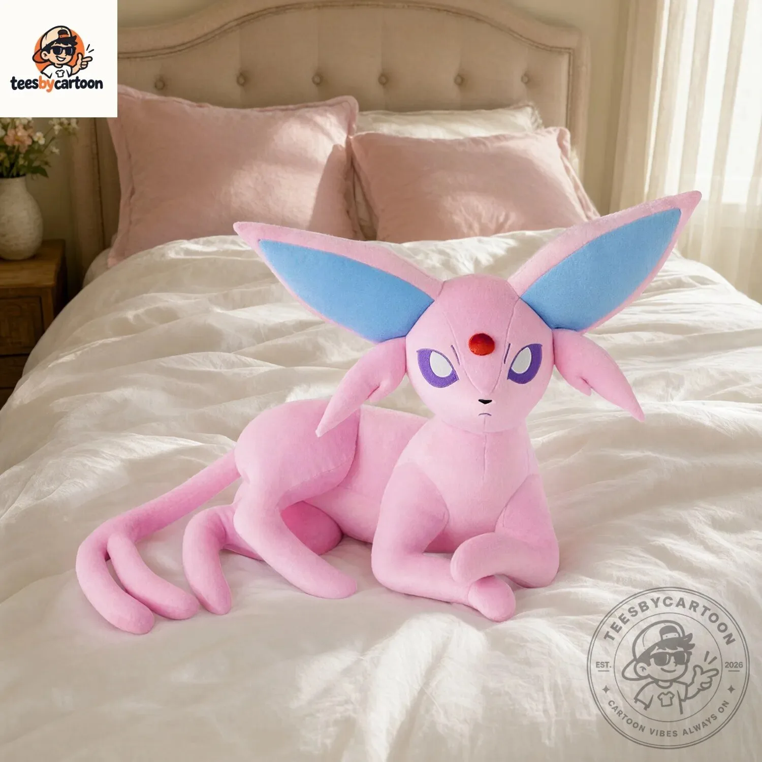 Espeon Pokemon Plush Toy 3 Espeon Pokémon Plush Toy