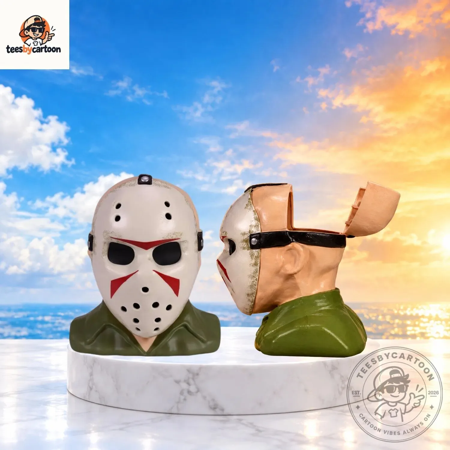 Friday The 13th Jason Voorhees Mask Collectible Movie Popcorn Bucket