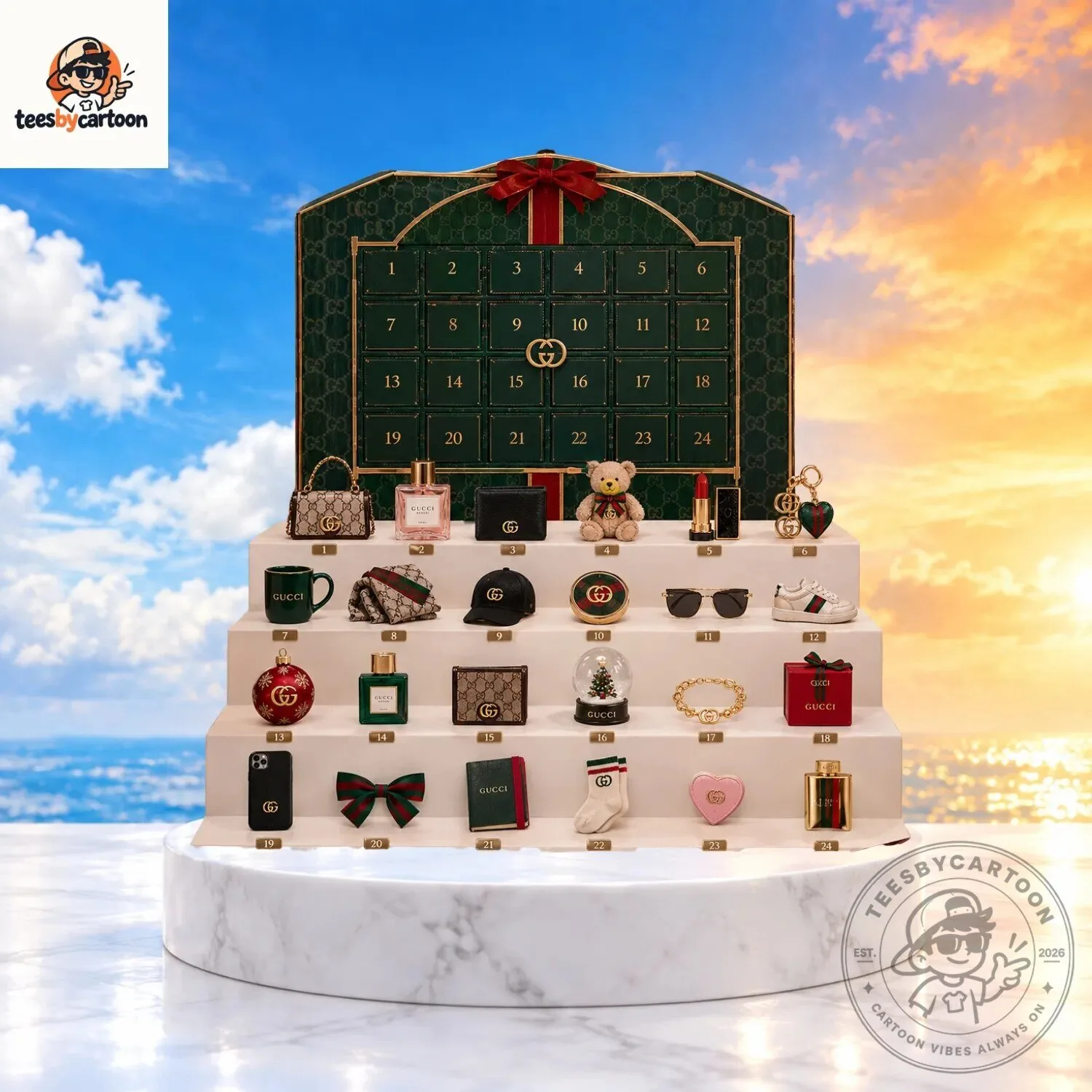 Gucci Holiday Surprise 24 Days Christmas Advent Calendar