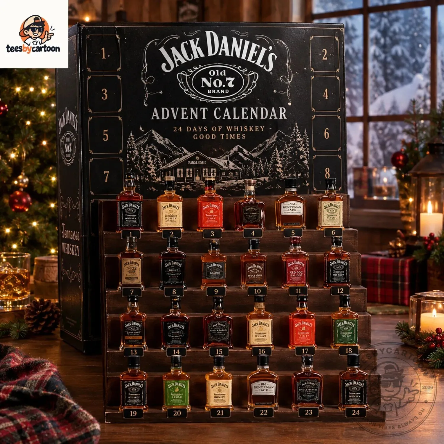 Jack Daniel's Whiskey Advent Calendar 3 Jack Daniel