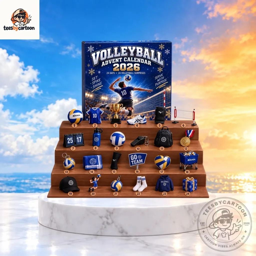 Volleyball Sports Christmas Advent Calendar Volleyball Sports Christmas Advent Calendar