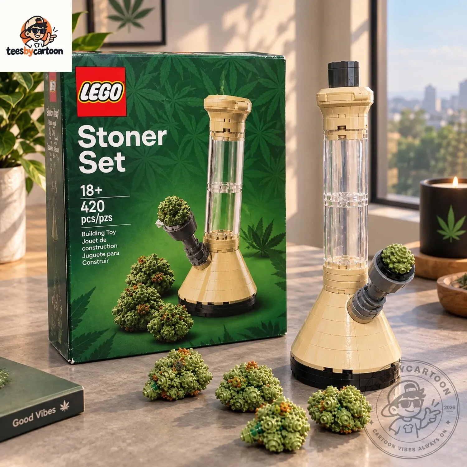 Novelty Stoner Building Blocks Set 5 Novelty Stoner Building Blocks Set