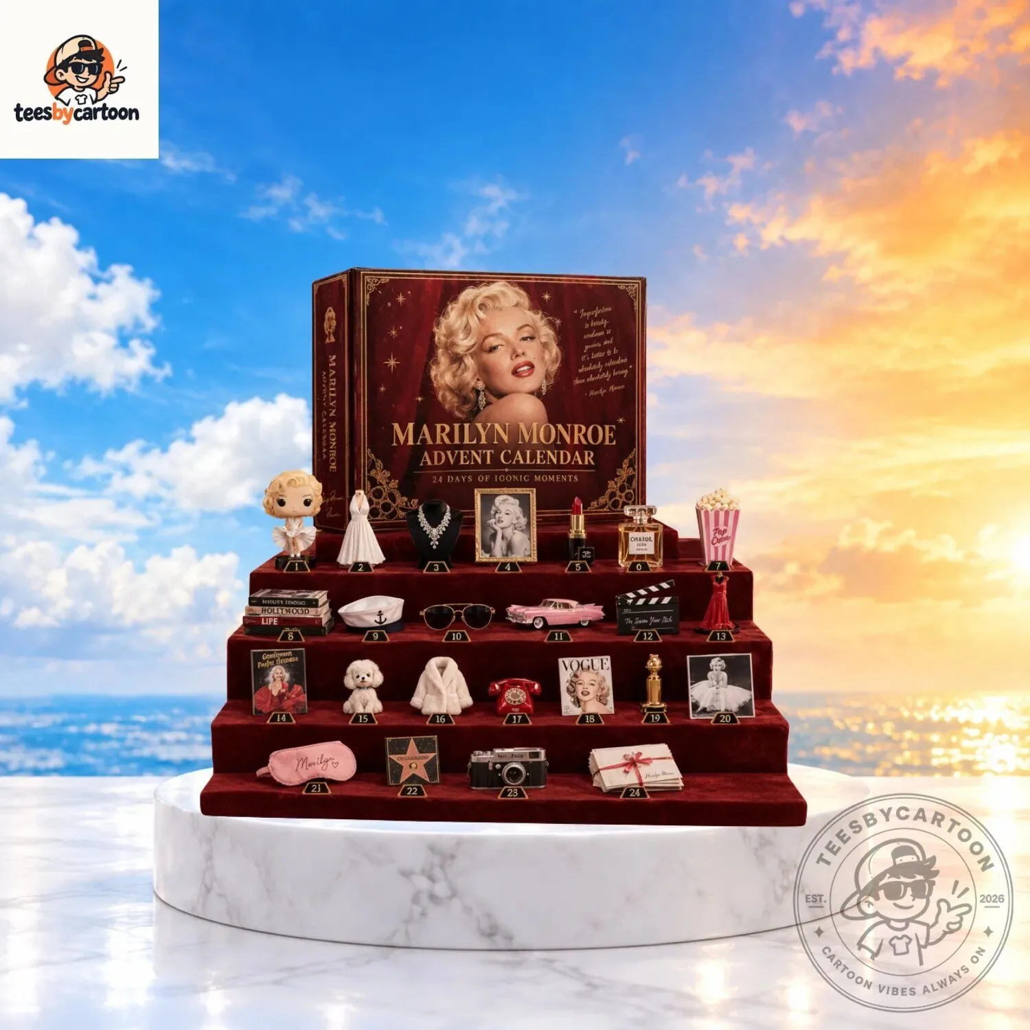 Marilyn Monroe Advent Calendar