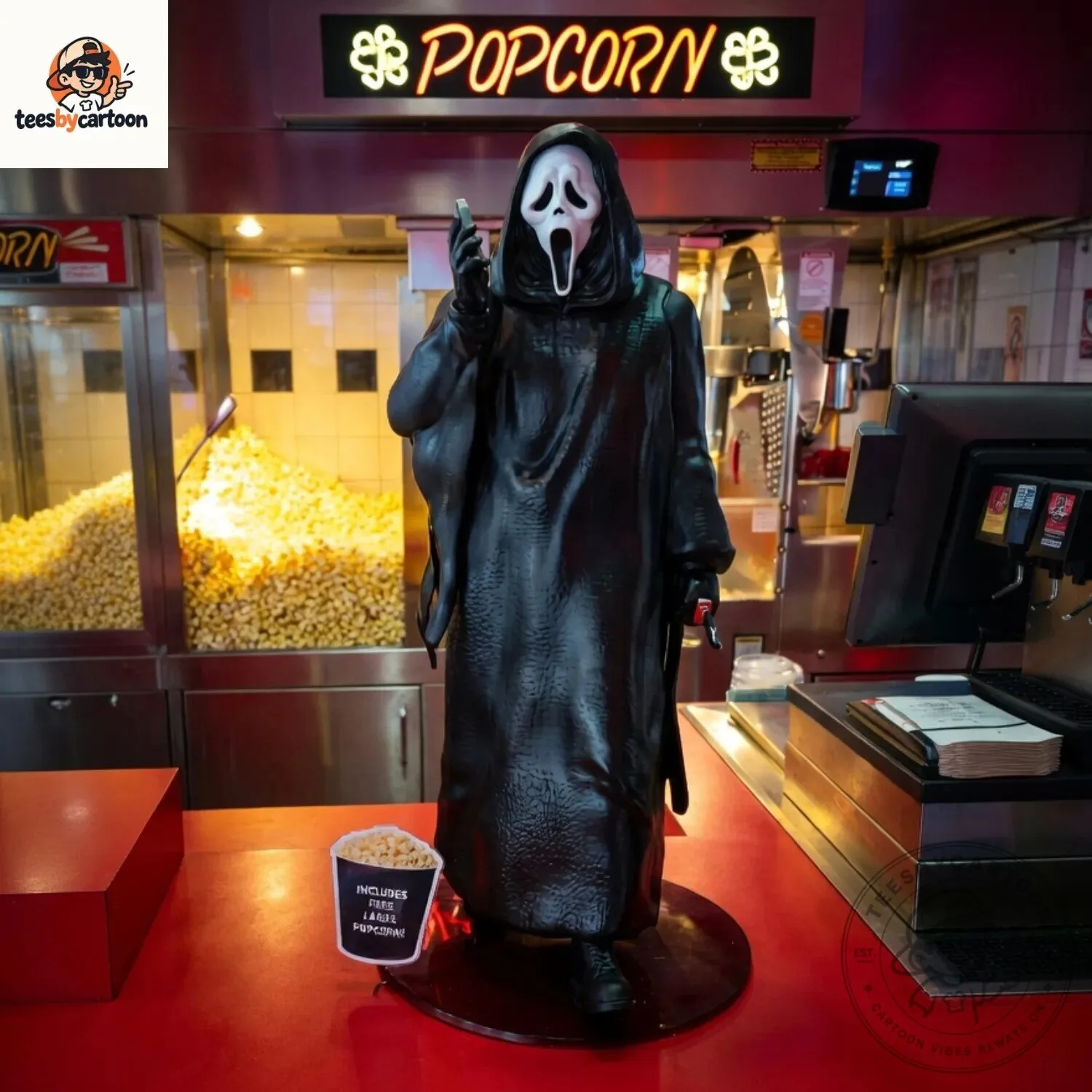 Scream 30th Anniversary Ghostface Popcorn Bucket 8 Scream 30th Anniversary Ghostface Popcorn Bucket
