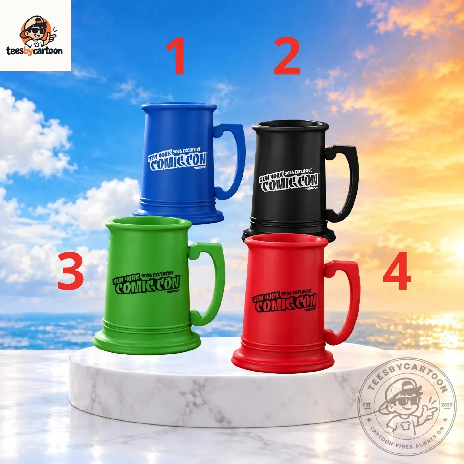 New York Comic Con 2026 Exclusive Insulated Mug