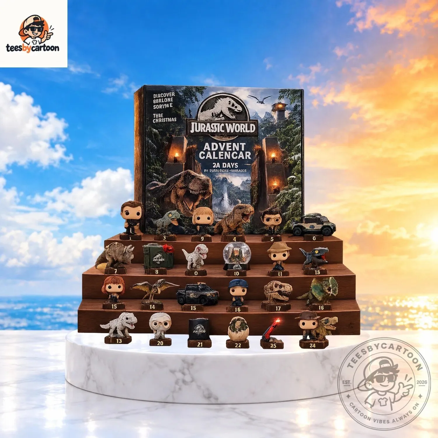 Jurassic World Dinosaur Advent Calendar