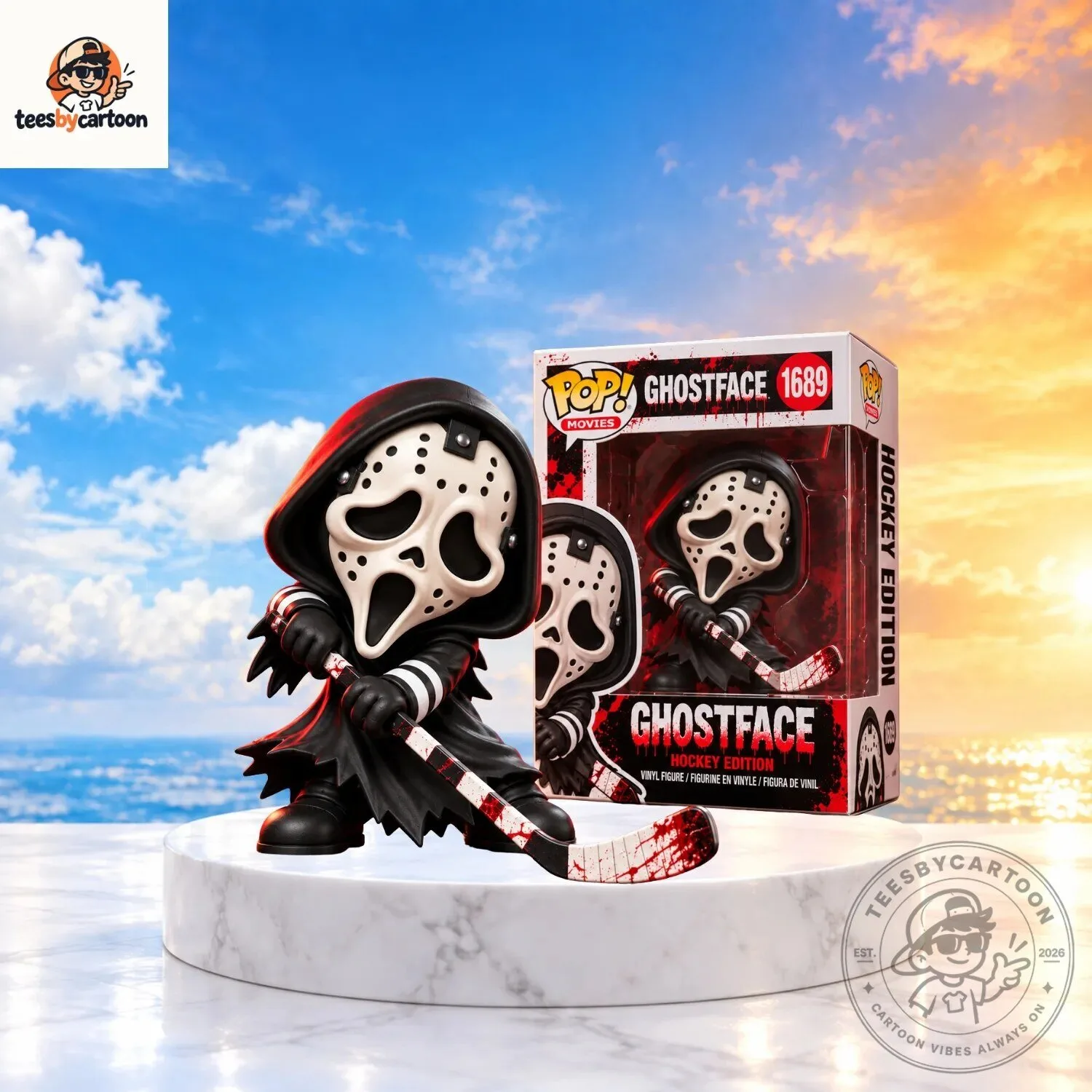 Ghostface Scream Hockey Edition Vinyl Figure