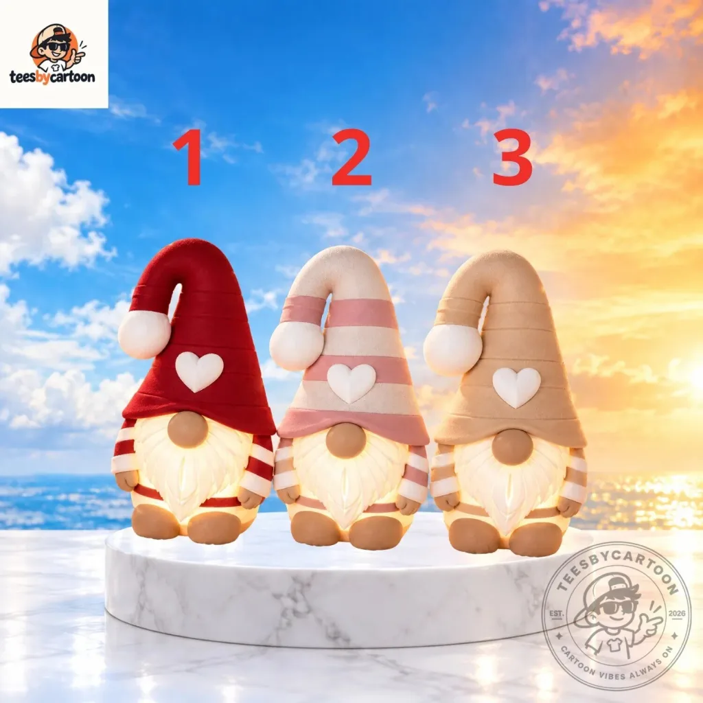 Light Up Valentine Gnome Wichtelliebe Light Up Valentine Gnome Wichtelliebe