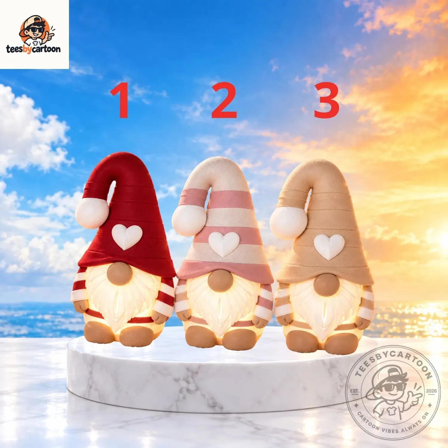 Light Up Valentine Gnome Wichtelliebe 2 Light Up Valentine Gnome Wichtelliebe