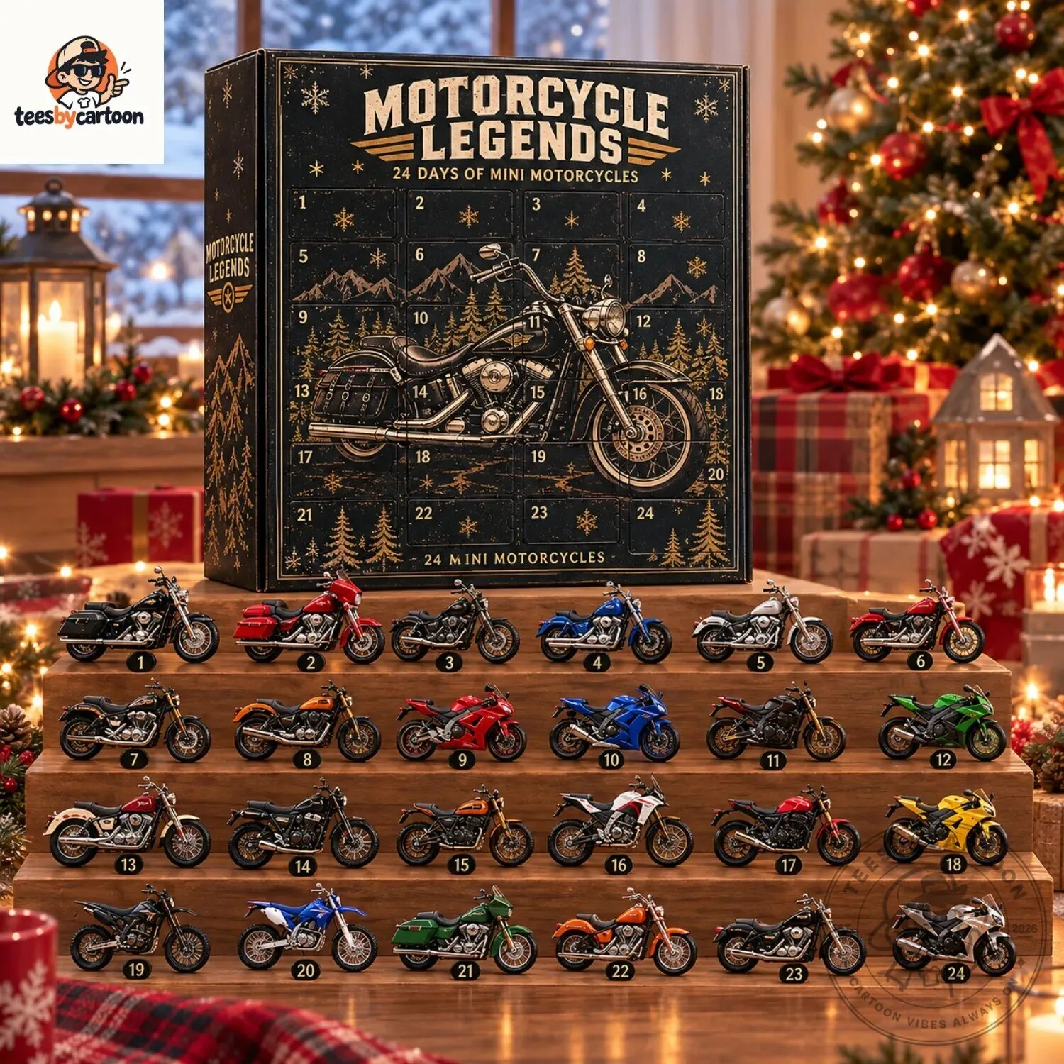 Motorcycle Legends 24 Days Advent Calendar 3 Motorcycle Legends 24 Days Advent Calendar