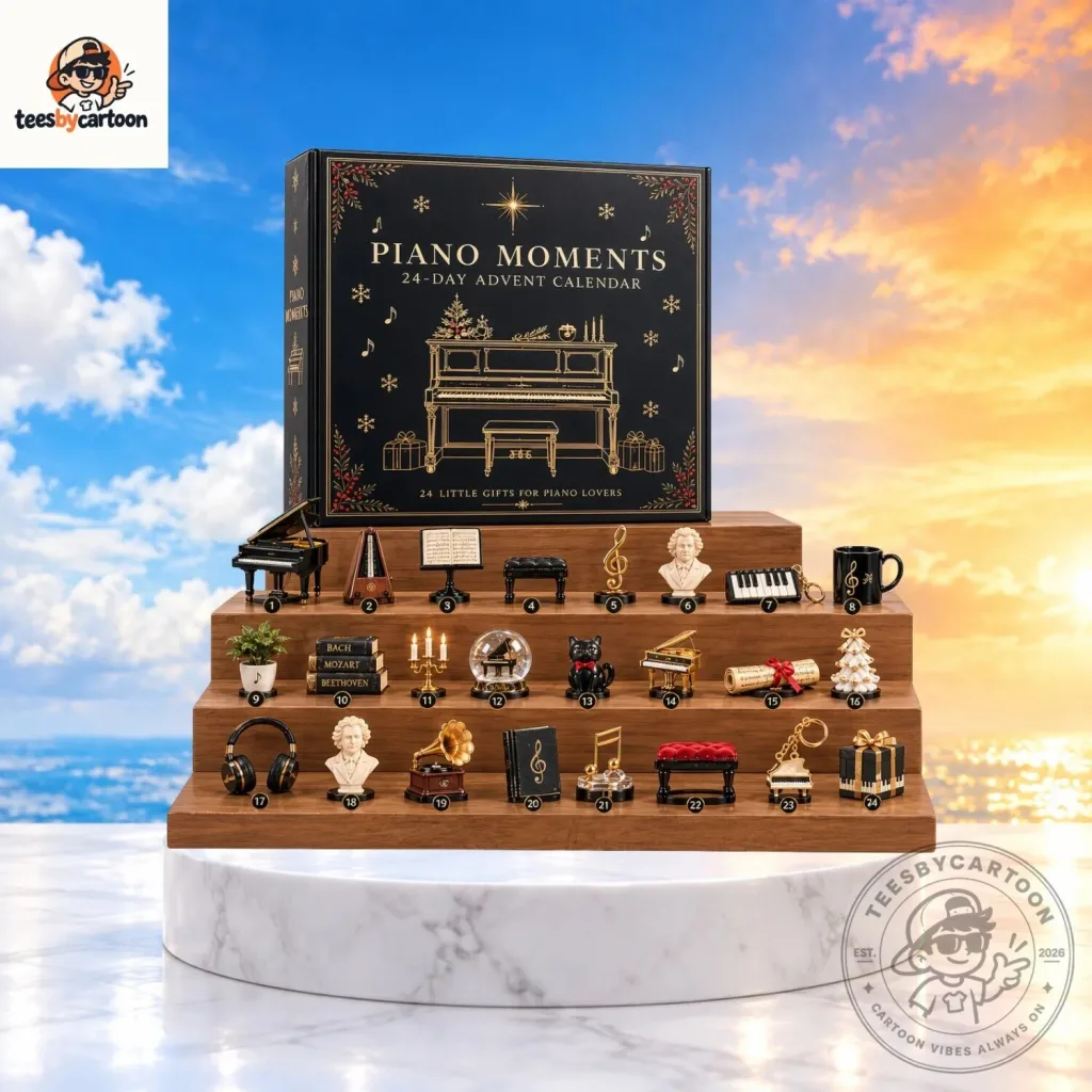 Piano Moments 24-Day Advent Calendar Musical Gifts for Piano Lovers Piano Moments 24-Day Advent Calendar Musical Gifts for Piano Lovers