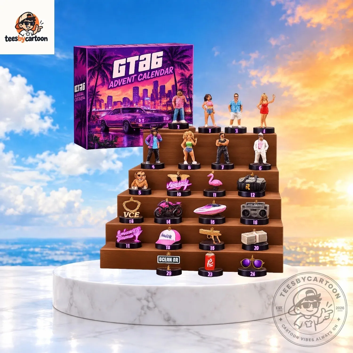 GTA 6 Vice City Advent Calendar 2 GTA 6 Vice City Advent Calendar