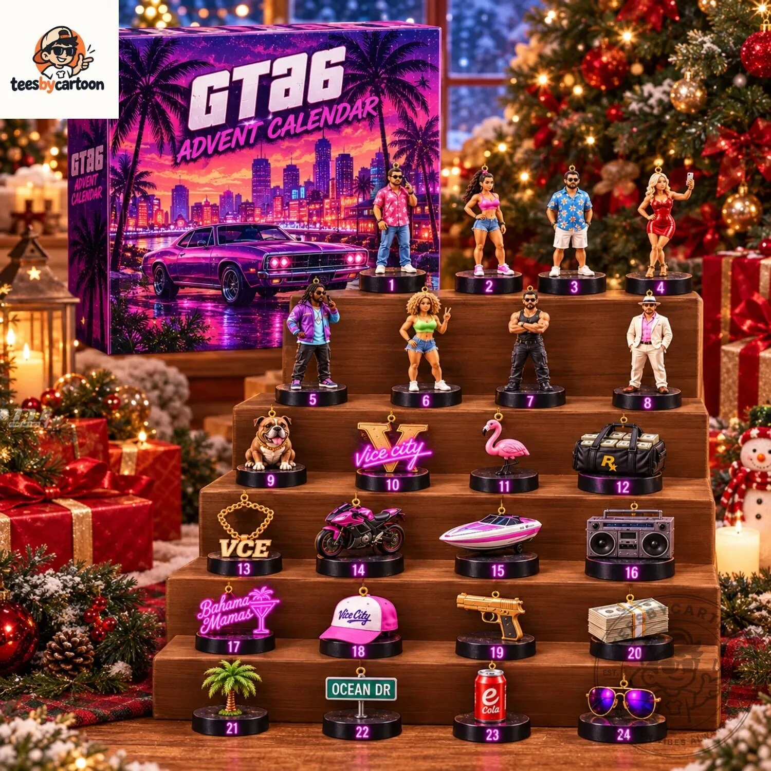 GTA 6 Vice City Advent Calendar 3 GTA 6 Vice City Advent Calendar