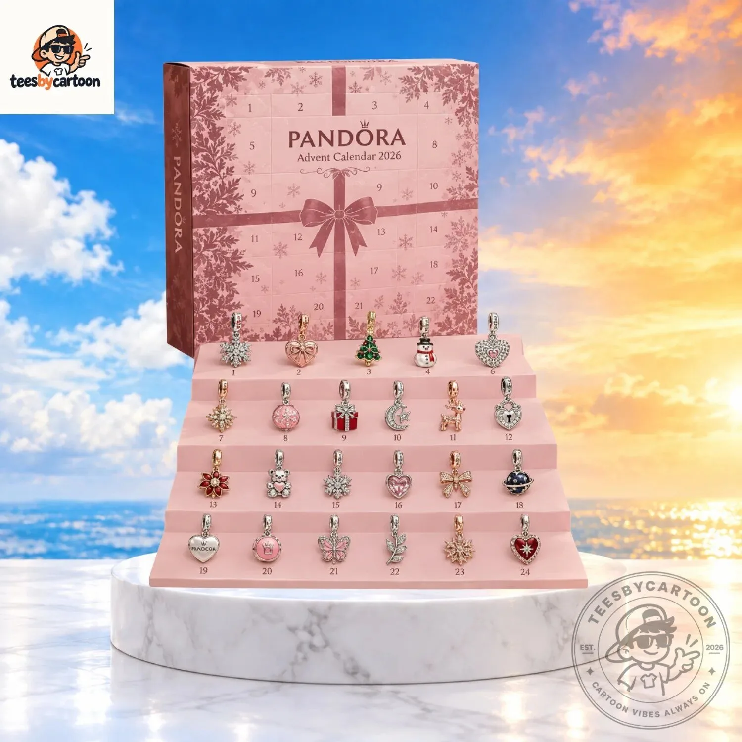 Pandora Charm Advent Calendar