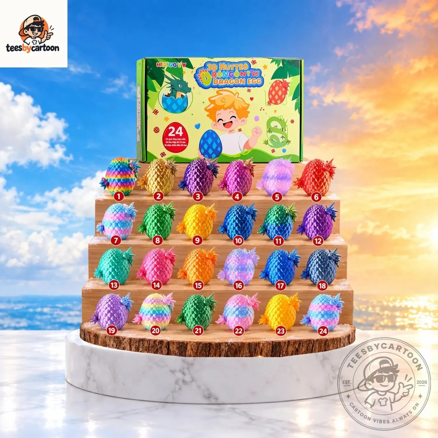 Dragon Egg Advent Calendar