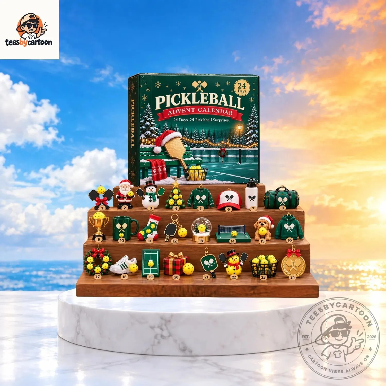 Pickleball Advent Calendar