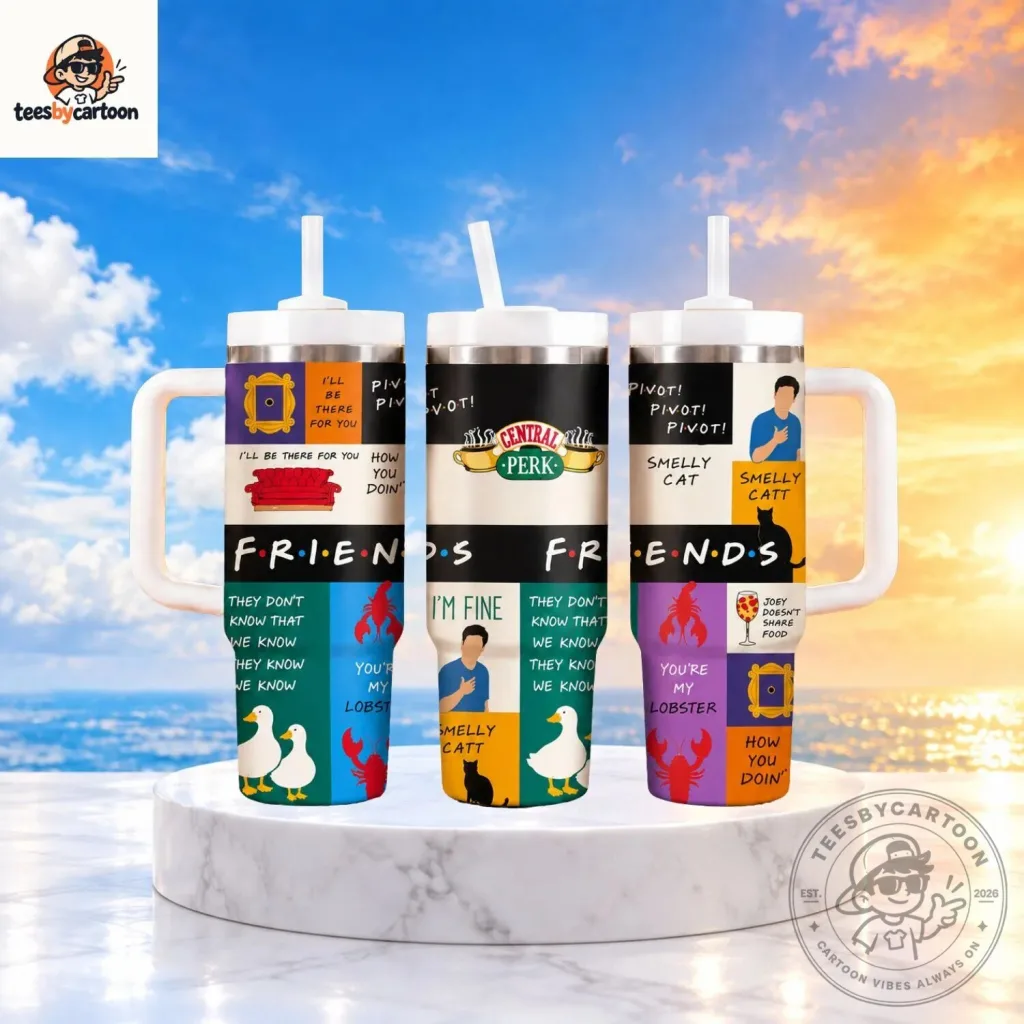 Friends TV Show Central Perk Tumbler Friends TV Show Central Perk Tumbler