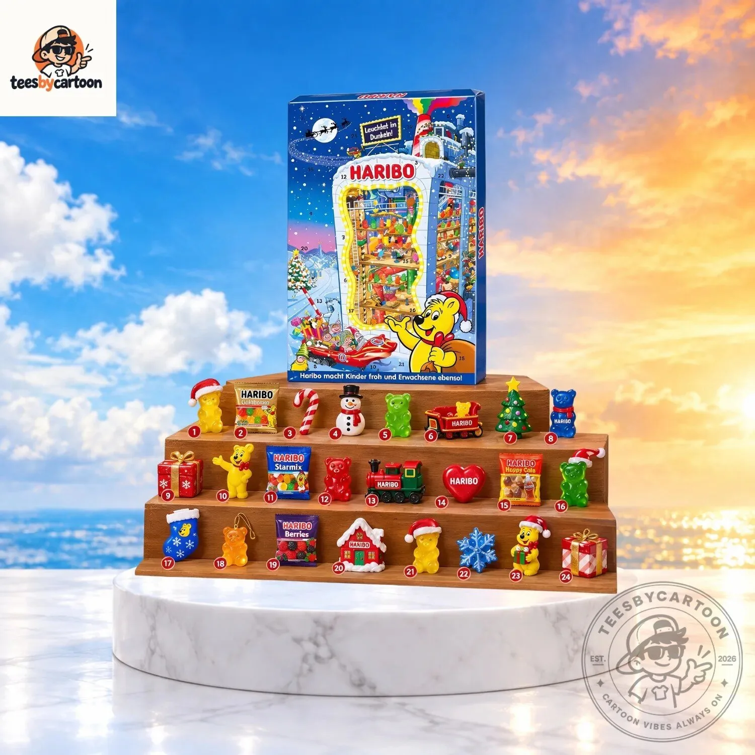Haribo Gummy Bear Advent Calendar